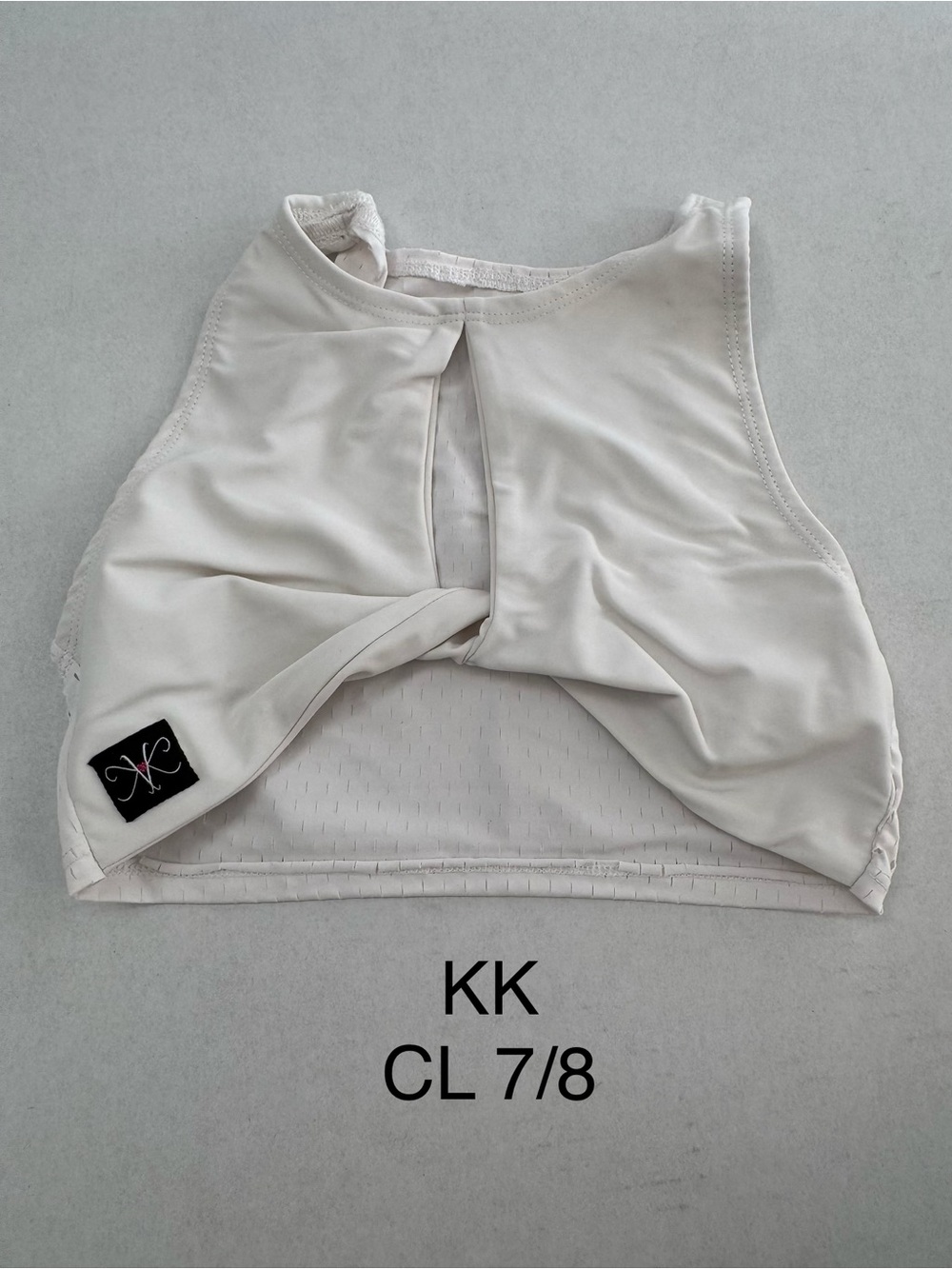 Kandi Kouture White Dance Top CL
